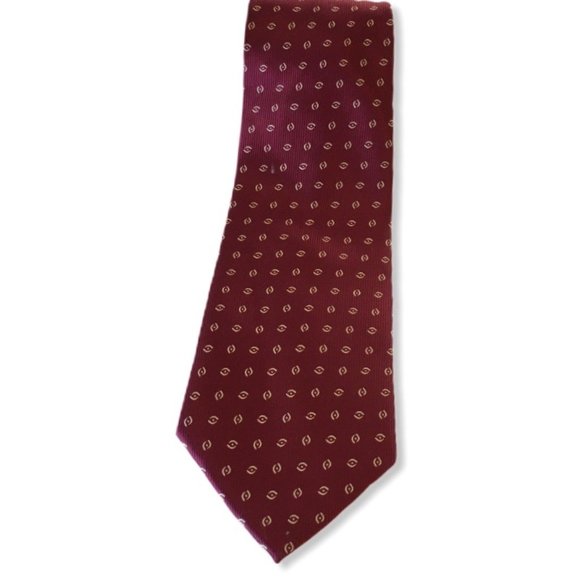 🌞3/25 Manoli Martini | Men's Tie Burgundy - Picture 2 of 4
